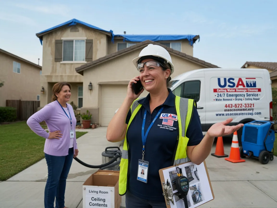 Ceiling Water Damage Restoration Solen, ND FAQs